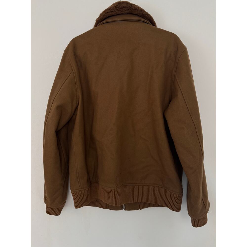 Sandro Shearling Aviator Jacket - image 3